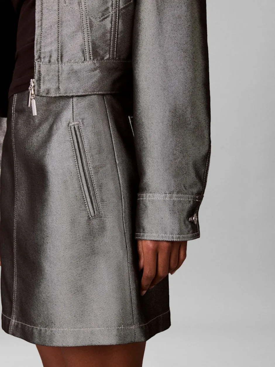 naisten hame A LINE SKIRT DENIM SHINE,>Calvin Klein Jeans Hot