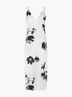 mekko, MODERN FLORAL SLIP DRESS><noscript><img width=