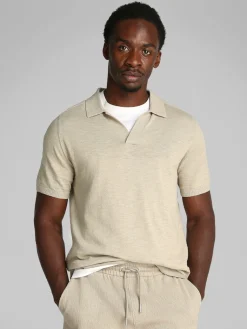 miesten pikeepaita, KNITTED SLUB TEXTURE POLO>Calvin Klein Menswear Discount