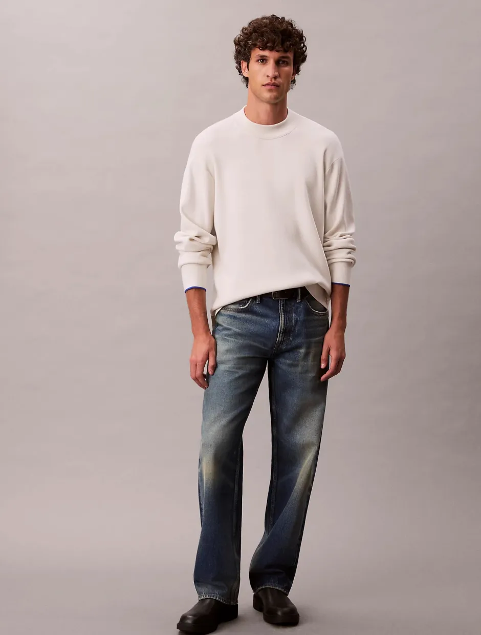 miesten neulepusero LS CK TECH KNIT QZ SWEATER 14GG,>Calvin Klein Menswear Online