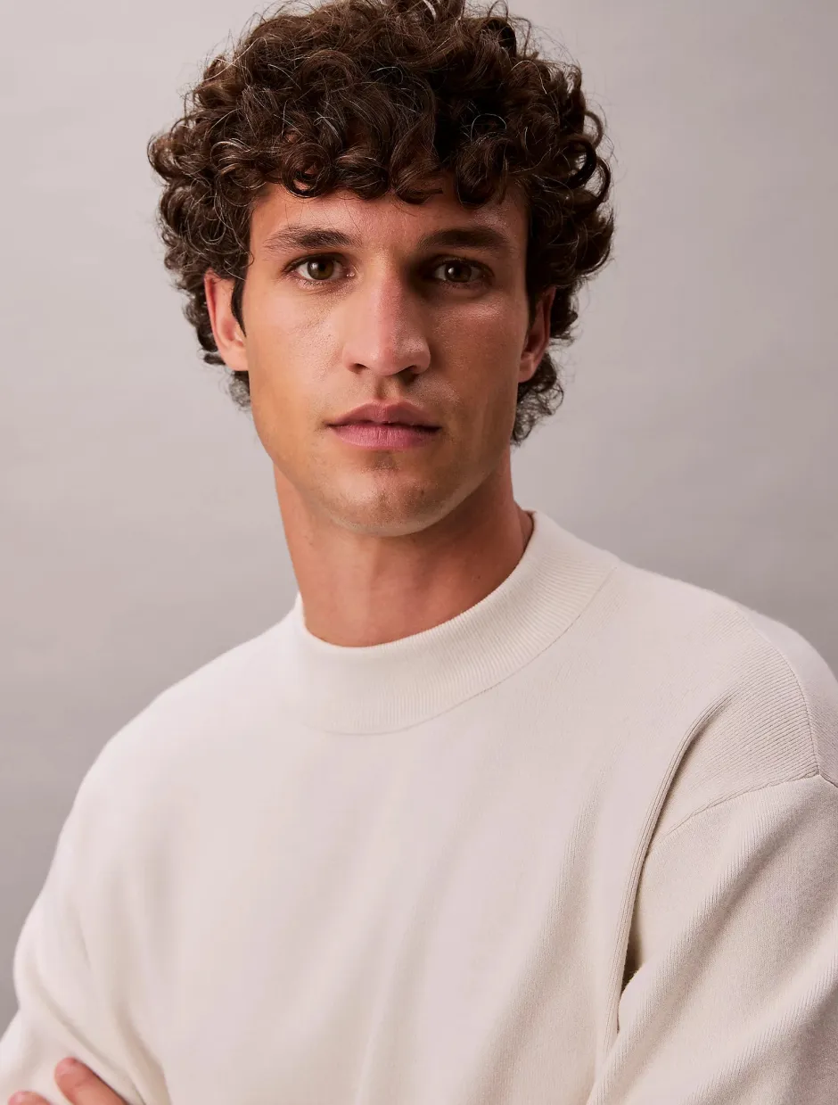 miesten neulepusero LS CK TECH KNIT QZ SWEATER 14GG,>Calvin Klein Menswear Online