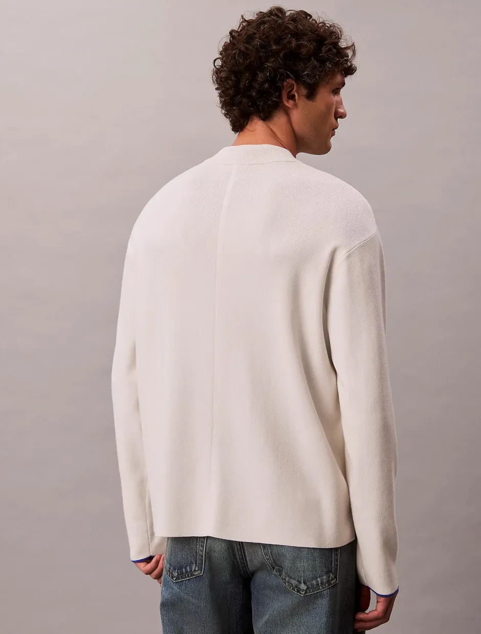 miesten neulepusero LS CK TECH KNIT QZ SWEATER 14GG,>Calvin Klein Menswear Online