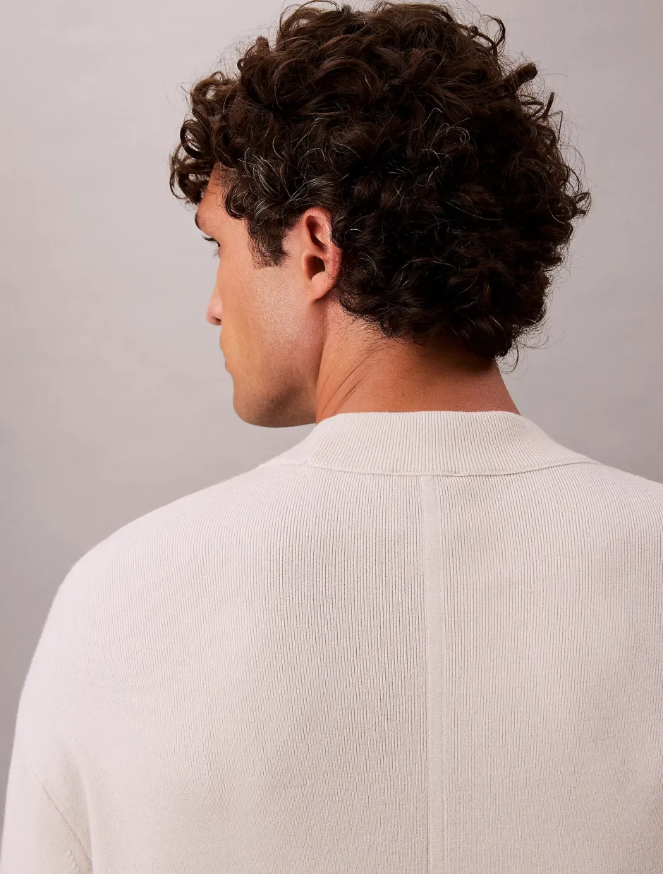 miesten neulepusero LS CK TECH KNIT QZ SWEATER 14GG,>Calvin Klein Menswear Online