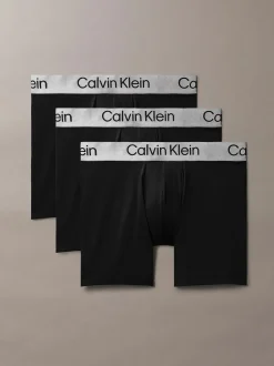 miesten bokserit 3-pack Brief Silver,>Calvin Klein Outlet