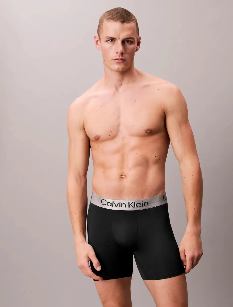 miesten bokserit 3-pack Brief Silver,>Calvin Klein Outlet