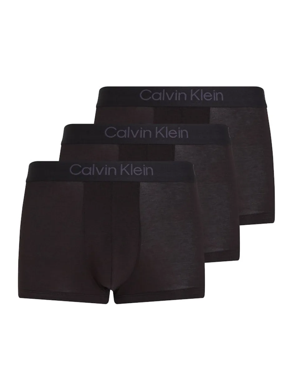 miesten bokserit, TRUNK 3PK LUXORY MODAL>Calvin Klein New