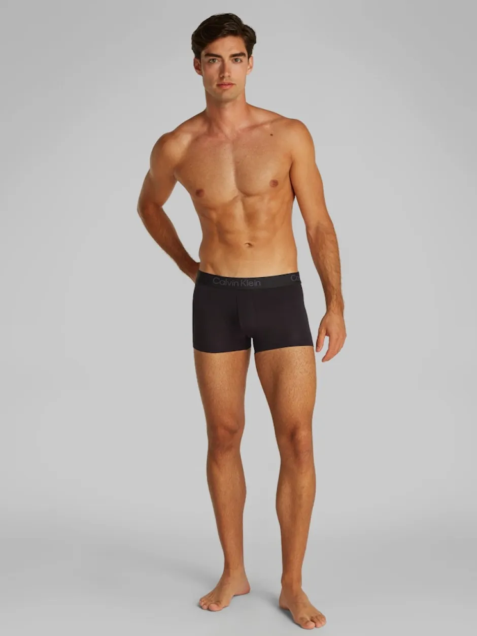 miesten bokserit, TRUNK 3PK LUXORY MODAL>Calvin Klein New
