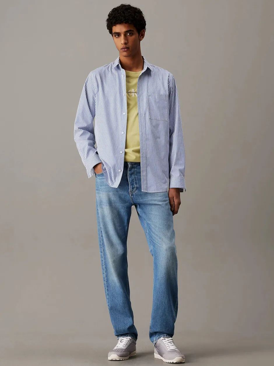 Calvin Klein miesten farkut, STANDARD STRAIGHT Indigo>Calvin Klein Jeans Outlet