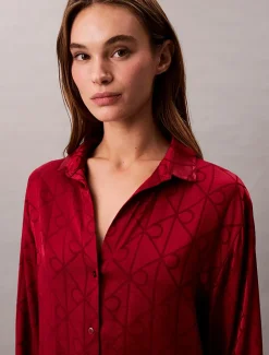 naisten pyjamapaita, RELAXED AOP SHIRT><noscript><img width=