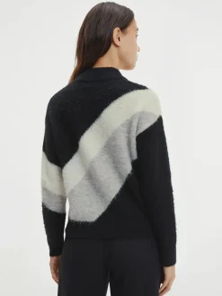 neulepusero, FLUFFY COLOR BLOCK SWEATER>Calvin Klein Hot