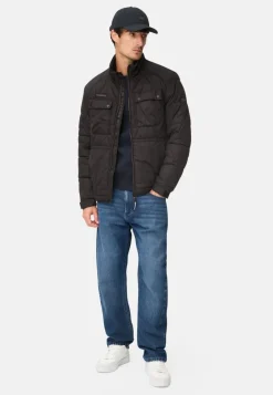 miesten takki, QUILTED BLOUSON JACKET>Camel Active New