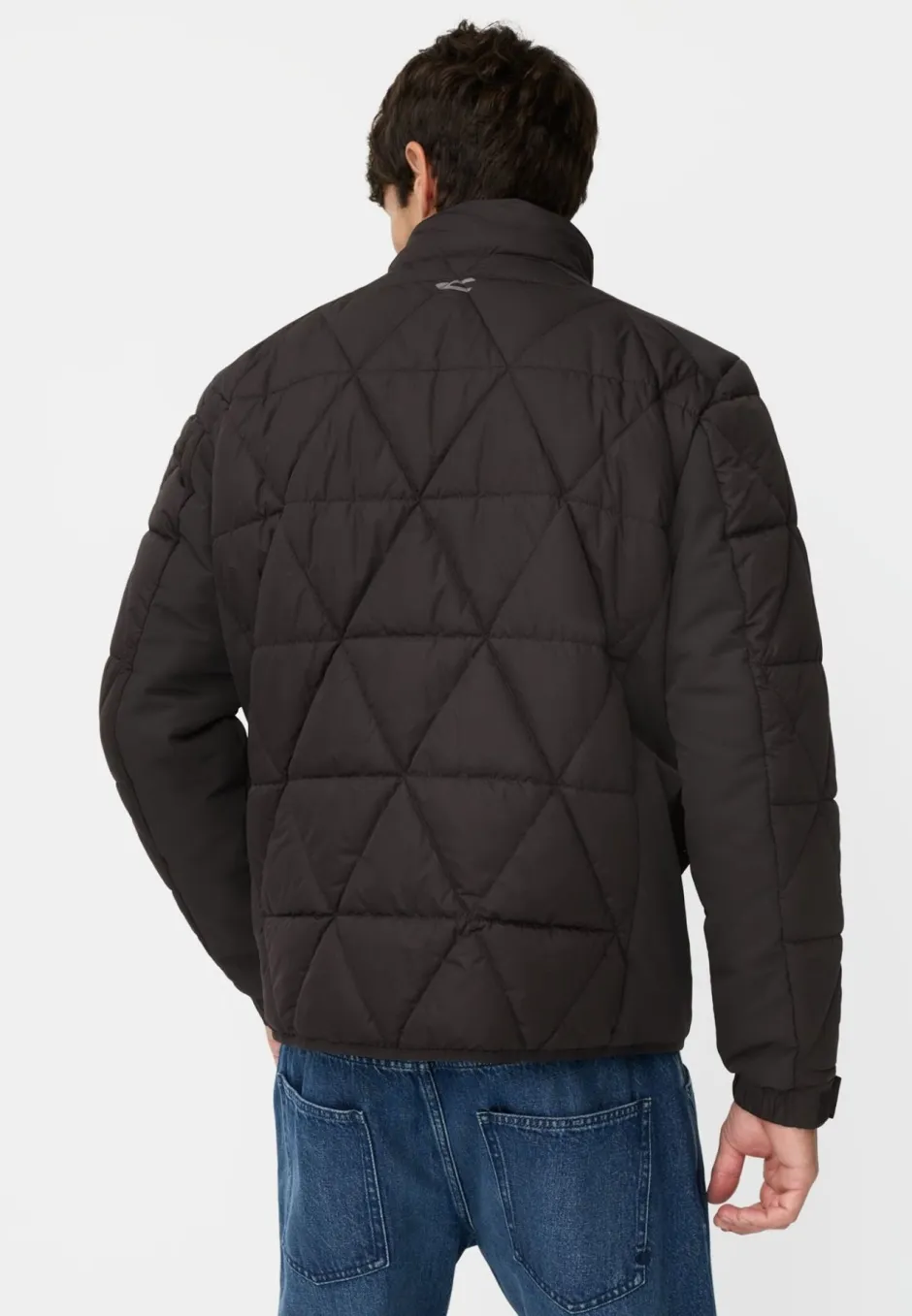 miesten takki, QUILTED BLOUSON JACKET>Camel Active New
