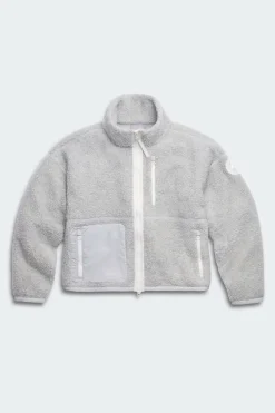 naisten fleecetakki Simcoe Fleece Jacket, vaaleanharmaa>Canada Goose Best