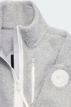 naisten fleecetakki Simcoe Fleece Jacket, vaaleanharmaa>Canada Goose Best