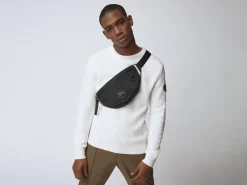 Unisex vyökaukku Waist Bag Black Disc,><noscript><img width=