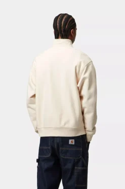 miesten collegepaita Half Zip American Script Sweatshirt,>Carhartt Outlet