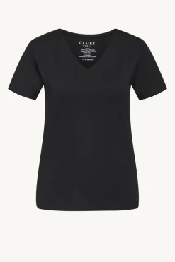 Naisten AIDA T-PAITA SS Musta>Claire Sale