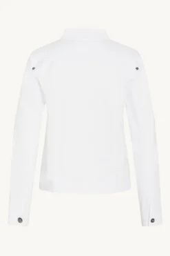 naisten farkkutakki, ELAINE DENIM JACKET WHITE><noscript><img width=