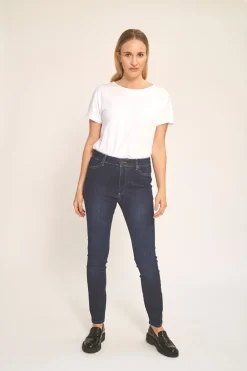 naisten farkut, KENDALL JEGGINGS Indigo>Claire New