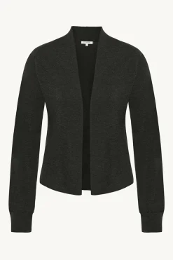 Naisten Neuletakki, CELINE CARDIGAN 100% EASY CARE MERINO Armeijanvihreä>Claire Best