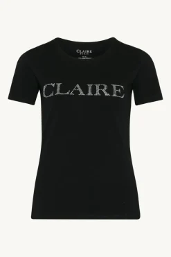 , Naisten T-Paita, Allison Logo T-Paita Musta>Claire Sale