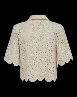naisten neulepusero, CROCHET CARDIGAN>COPENHAGEN MUSE Outlet