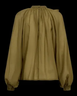 naisten pusero, TILLY BLOUSE Armeijanvihreä>COPENHAGEN MUSE Best