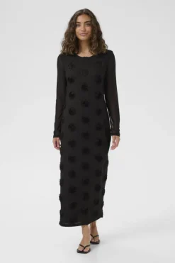 Mascha Mesh Dress, musta>Culture Online