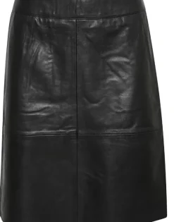 Naisten Hame, CUBERTA LEATHER SKIRT>Culture Discount