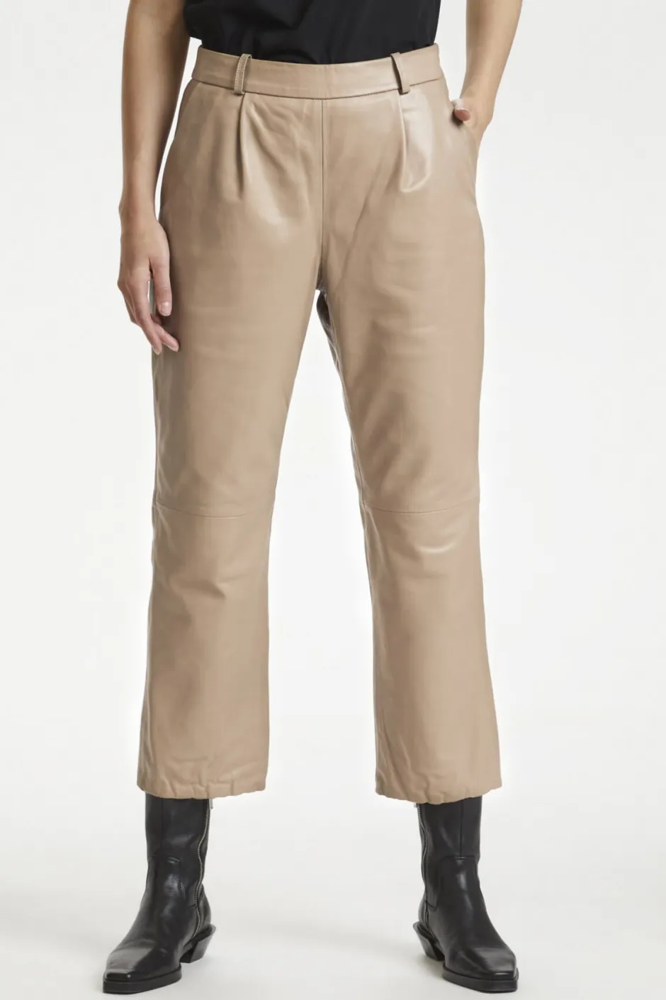 Naisten Nahkahousut, Benja Leather Pant>Culture Online