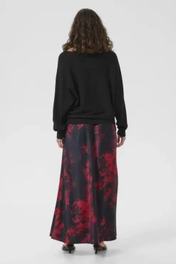 naisten neulepusero Cufay Batwing Jumper, musta><noscript><img width=