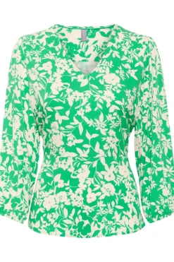 Naisten Pusero, JENNY BLOUSE Vihreä Kuosi><noscript><img width=