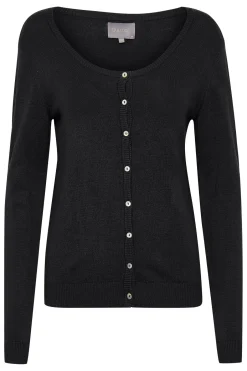 neuletakki, CUANNEMARIE KNIT CARDIGAN Musta><noscript><img width=