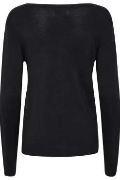 neuletakki, CUANNEMARIE KNIT CARDIGAN Musta><noscript><img width=