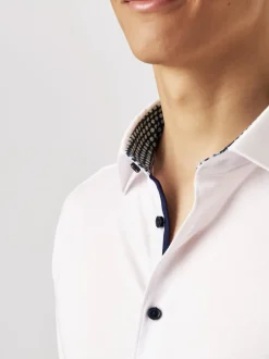 miesten kauluspaita, 83532-3-001 WHITE SS SHIRT><noscript><img width=