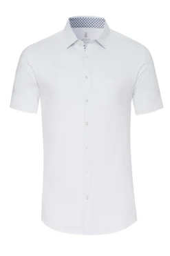 miesten lyhythihainen kauluspaita, 74532-3-0 SS WHITE><noscript><img width=