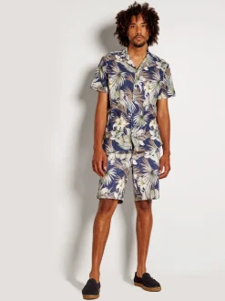 miesten paita, 83733-3-917 Vihreä Kuosi>Desoto Discount