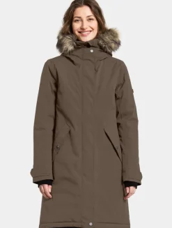 naisten parkatakki, ERNA WNS PARKA PU>Didriksons Online