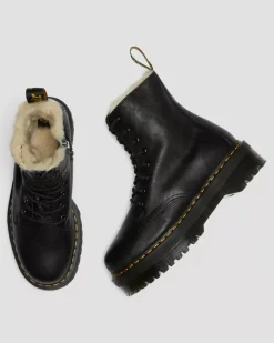 naisten lämpövuorelliset platform maiharit, Jadon Faux Fur Lined Leather Platform Boots,><noscript><img width=