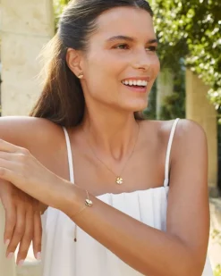 kaulakoru Lucky Necklace Gold, Gold pleated>Edblad New