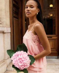 korvakorut Amorina Earrings, gold pleated><noscript><img width=