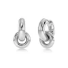 korvakorut Chunky Eternal Earrings Steel, Stainless steel>Edblad