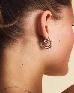 korvakorut Furo Hoops L Steel, Stainless steel>Edblad Discount