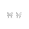 korvakorut Papillon Studs Steel, Stainless steel>Edblad