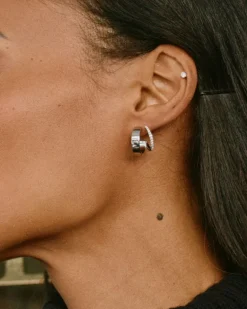 korvakorut, PLIÉ HOOPS DOUBLE STEEL>Edblad Clearance