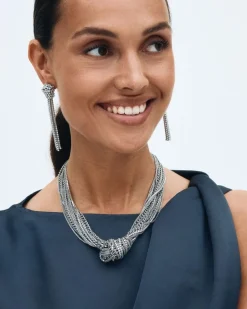 korvakorut Revel Knot Earrings Steel, Stainless steel>Edblad Best