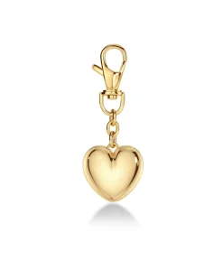 Laukkukoru, Avaimenperä, HEART Barley Bag Charm, Gold>Edblad New