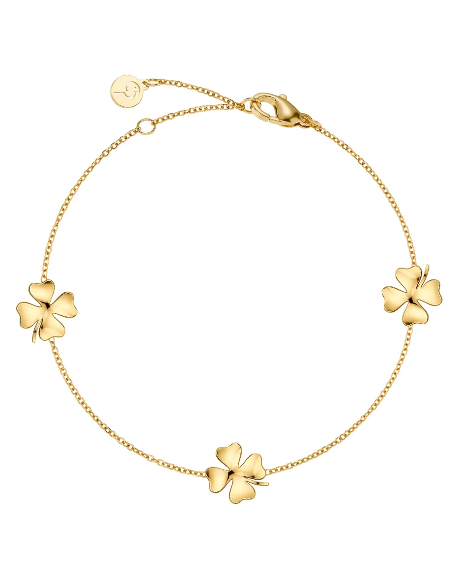 naisten rannekoru Lucky Bracelet Mini , pleated>Edblad Hot
