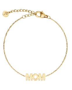 naisten rannekoru Mom Bracelet, Gold pleated>Edblad Discount