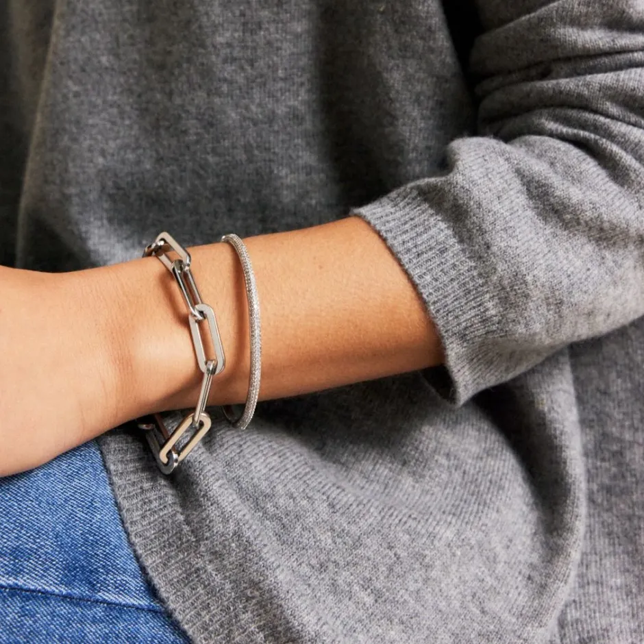 rannekoru Ivy Maxi Bracelet Steel, Stainless steel>Edblad